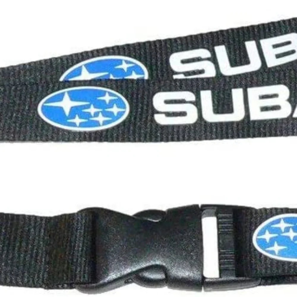 Universal Subaru Lanyard Keychain ID Badge Holder Quick Release Buckle
